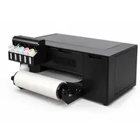 DTFLine VANTAGE CORE 14 inch XP600 DTF Printer (includes DTF Printer and Cutter and Supplies - White Ink Circulation System, Vacuum, RIP Software, 1 Liter DTF ink, 1.75lb DTF Powder, 100m DTF Roll, Training and Onboarding) - vantage-core-side1.webp