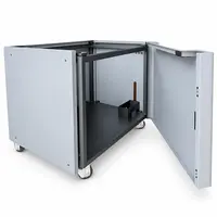 ProBench Ricoh Ri1000 / X2 Series Heavy-Duty Printer Stand with Storage Cabinet - wb2.webp